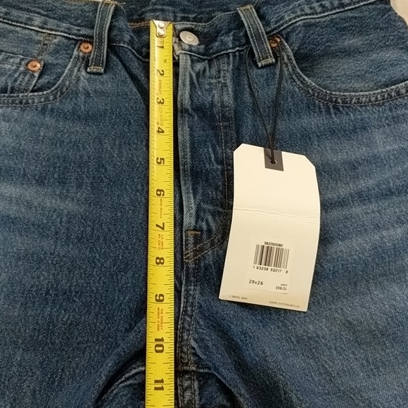 Levi's 501 Crop Ankle Straight Jean - Picture 8 of 8